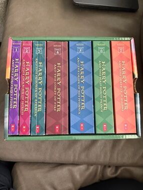 Scholastic Green Hardcover Book Back Cover with Barcode